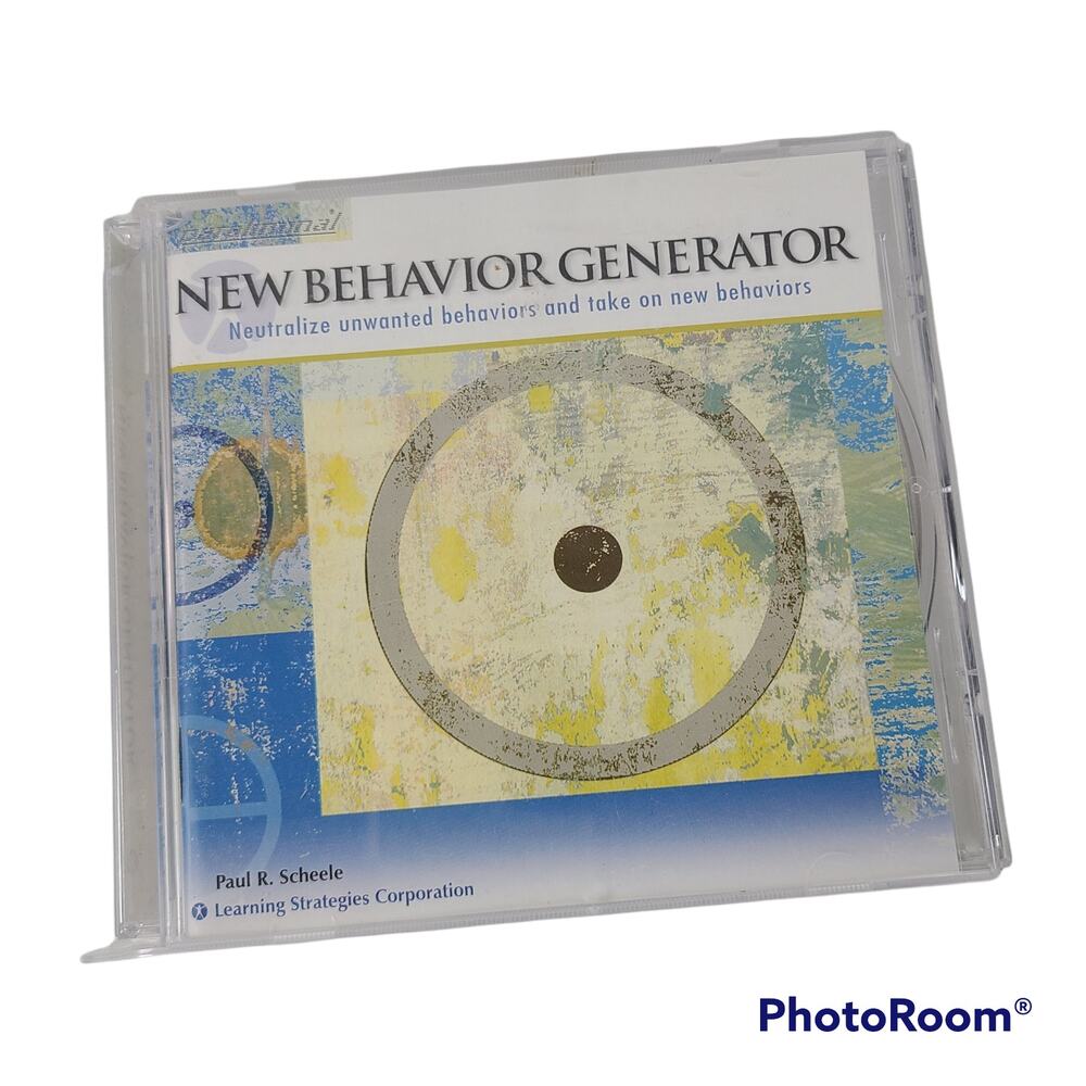 Paul Scheels CD New Behavior Generator, used